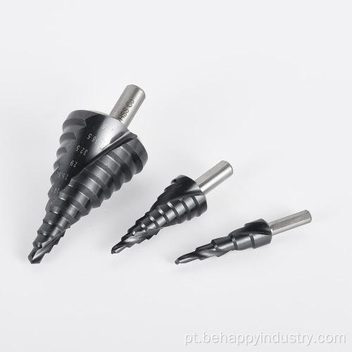 HSS 4241 Groove Spiral Step Drill Bit